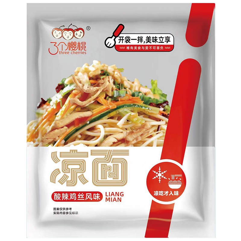 酸辣雞絲風(fēng)味涼面