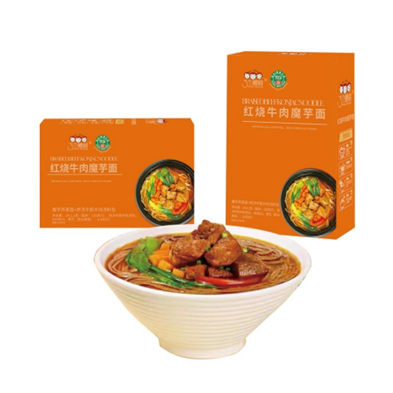 低GI紅燒牛肉魔芋面